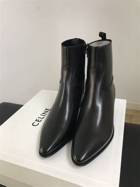 Celine Jacno Boot in Shiny Calfskin